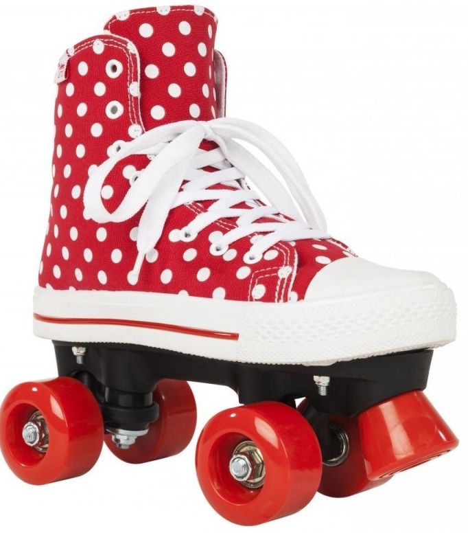 Role Rookie Canvas High Polka Dots