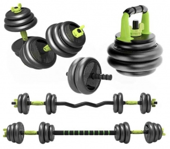 Set greutati fitness 5in1 FitTronic 20 kg ZK20