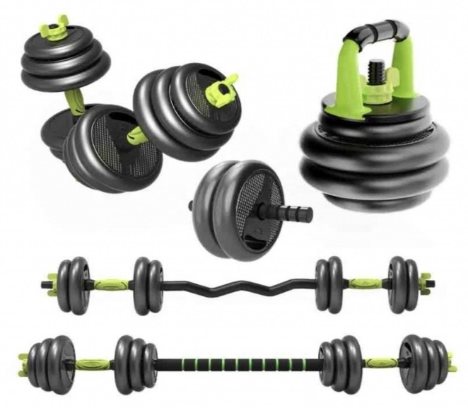 Set greutati fitness 5in1 FitTronic 30 kg ZK30