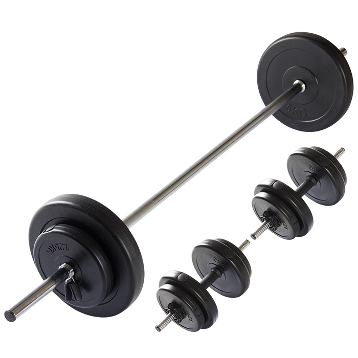 Set haltera si gantere ajustabile Virtufit 30.5 Kg