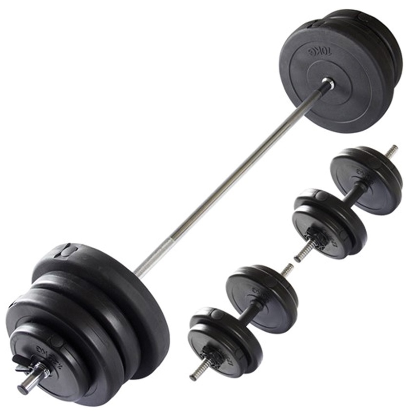 Set haltera si gantere ajustabile Virtufit 60.5 Kg