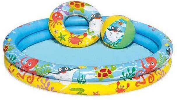 Set piscina gonflabila Bestway 122 x 20 cm